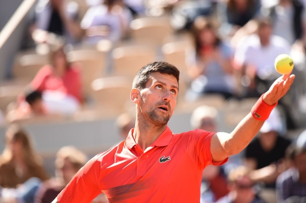 Tay vợt Novak Djokovic