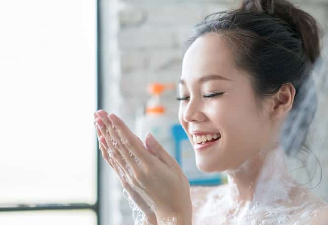 tắm sáng, thói quen tắm,