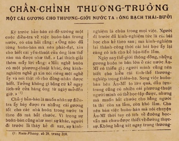 Chuyện tay trắng lập nghiệp của “Vua tàu thủy” Bạch Thái Bưởi (P2)